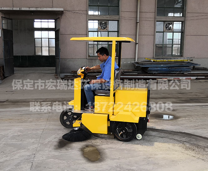 淶水工廠 ● 1650掃地車使用視頻展示